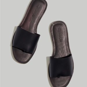NWOT - The Boardwalk Post Slide Sandal in True Black (never worn)
